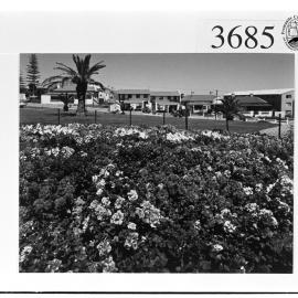 Floral display on Monument Hill