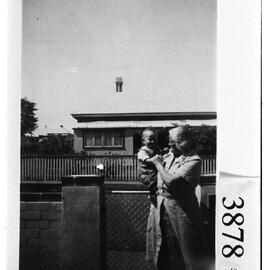 Annither Ireland and her grandson, Ross