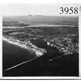 Aerial view of Fremantle Harbour