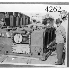 An industrial diesel engine