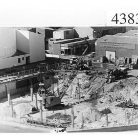 Construction of the basement of Myers