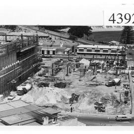 Construction of Woolworth and Henderson Street Car Park