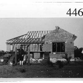 Construction of 68 Irwin Street