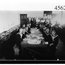 An RANR Morse Code training class