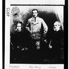 Elizabeth, John and William Hardman