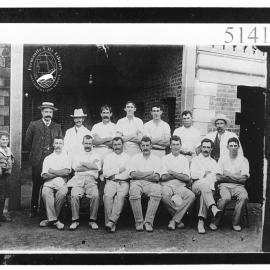 Fremantle combined cricket team at Fremantle Oval