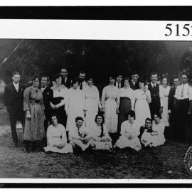 Staff from the Cabin Tea Rooms