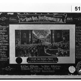 HRH the Prince of Wales opening the first Commonwealth Parliament in Melbourne in 1901