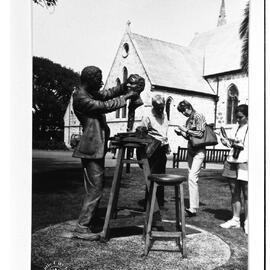 Statue of Pietro Porcelli