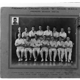 Fremantle Cricket Club, B Grade WACA, premiers Season 1931-32