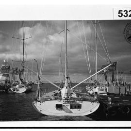 Yachts at the Fremantle Sailing Club