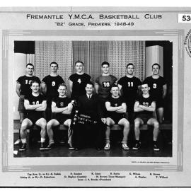 Y.M.C.A. Basketball Club "B2" Grade, Premiers,