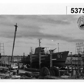 View of Patrol Boat, HMAS Acute.