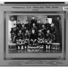 Fremantle Highland Pipe Band 1949