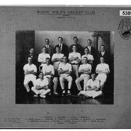 Burns, Philp's Cricket Club : Season 1917-18