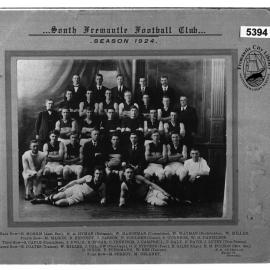 South Fremantle Football Club : Season 1924
