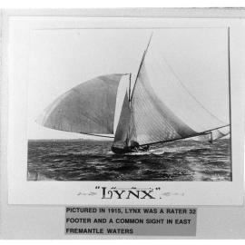 Lynx a Rater 32 Footer 1915