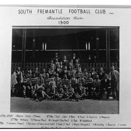 South Fremantle Football Club : Foundation Team 1900