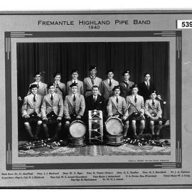 Fremantle Highland Pipe Band 1940