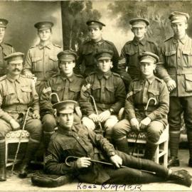 Postcard sent from Ross Rummer in Egypt in 1916