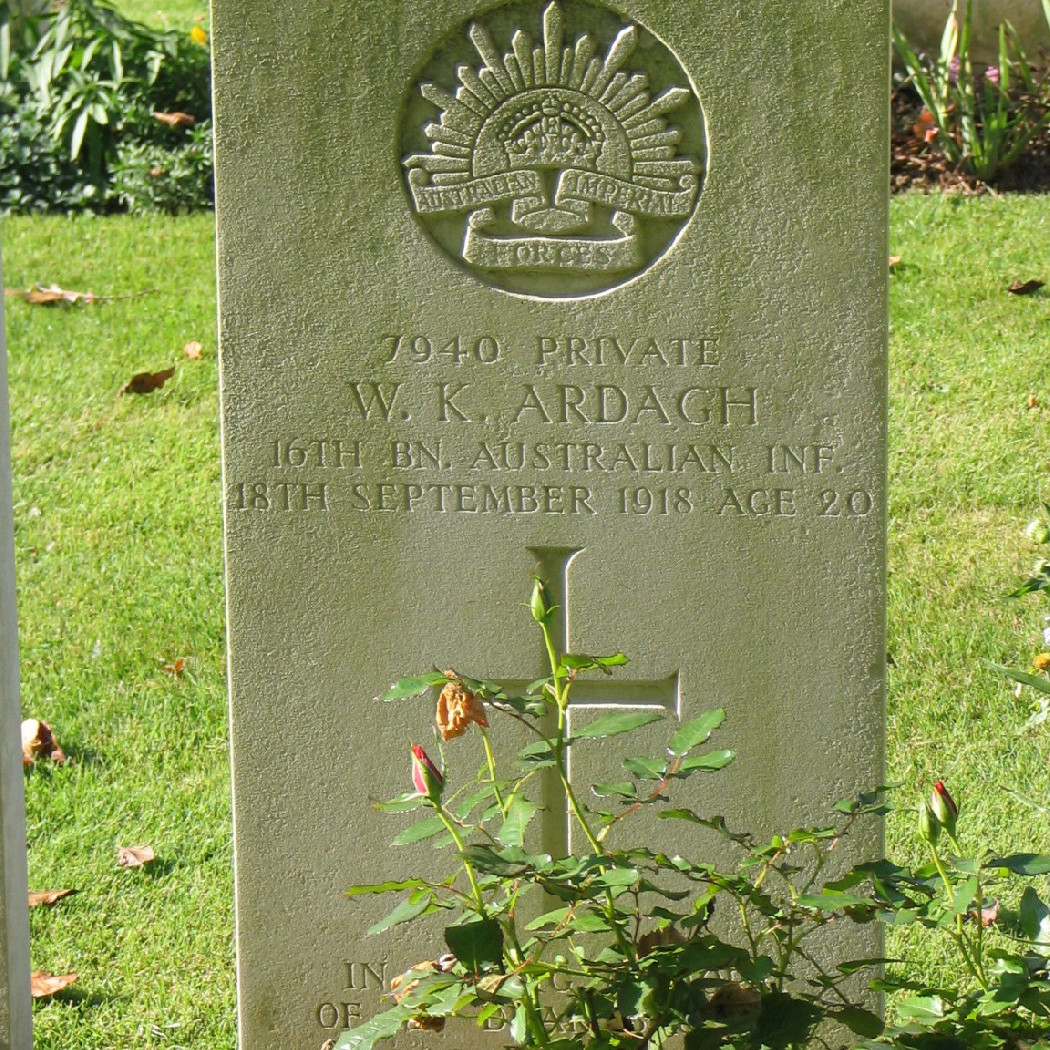 Ardagh, Walter Keith