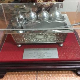 Pewter Tea Set in presentation case - Seberang Perai
