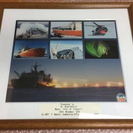 Japanese Ice Breaker Shirase framed photo