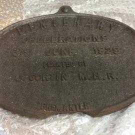 Fremantle History Centre - John Curtin MHR Centenary Plaque