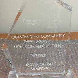 Plaque - Indian Ocean Skyshow event