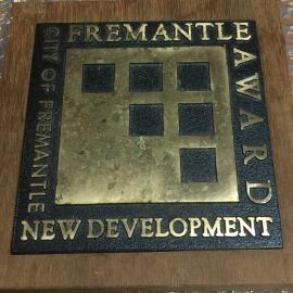 Plaque - New Development Award