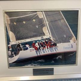 Framed Photo - City of Fremantle Yacht