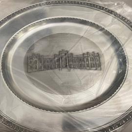 Silver Plate - German Frigate Bayern Gift