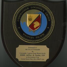 US Navy Sea Swap plaque