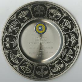 Pewter Plate - Jolly Lads Sports Club Penang