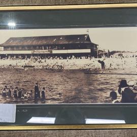 Framed Photo - South Beach 1929