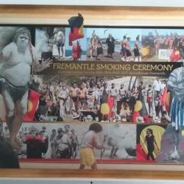 Framed Photo of Smoking Ceremony 28th January 2017 