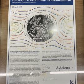 Framed item – Statement of Commitment to Reconciliation