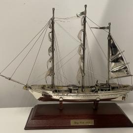 Statuette - "Sailing Ship Gorg Foch 1958