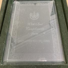 Sister City - Seberang Perai plaque