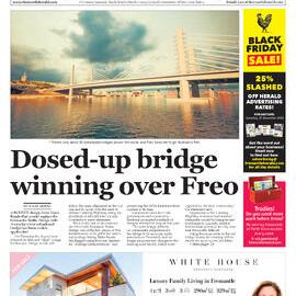 Fremantle Herald - Volume 34 No. 46 - Saturday November 18, 2023