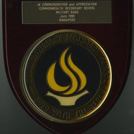 Plaque - Singapore School band tour