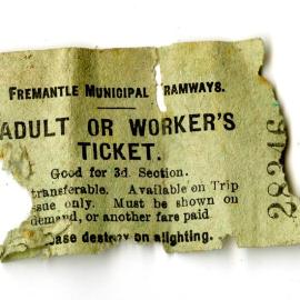 item 2 - Tram ticket