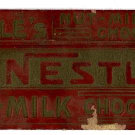 item 13 - Nestles chocolate packaging