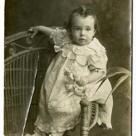 Child Portrait. Harry Churchill. Age 18 months. June 1909. 