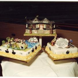 Foundation Day Bicentennial. Cake. 1987