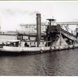 Dredger. Fremantle Port. Unknown Date