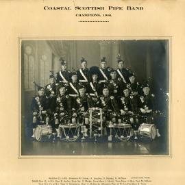 Coastal Scottish Pipe Band. Champions. 1946