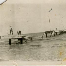 Beach Jetty Washaway. Unknown Date