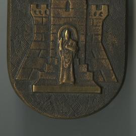 Friendship City - Korcula - Brass plaque