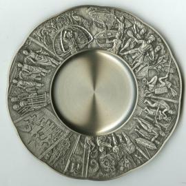 Sister City - Pewter Plate - Seberang Perai